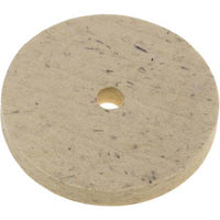 DISCO FELTRO X LUCIDATURA 339.25 PG - MM 80X10 F.MM 13- 5 pezzi