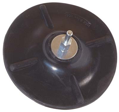 PLATORELLO GOMMA X DISCO E CUFFIA 338.00 PG - MM 125 G.MM 6- 2 pezzi