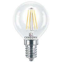 LAMPADA WIRE LED SFERA INCANTO CENTURY - CALDA VOLT 230 WATT 4 LUMEN 480 E14- 5 pezzi