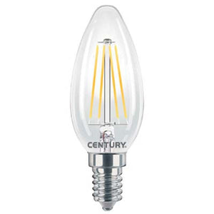 LAMPADA WIRE LED OLIVA INCANTO CENTURY - CALDA VOLT 230 WATT 4 LUMEN 470 E14- 5 pezzi