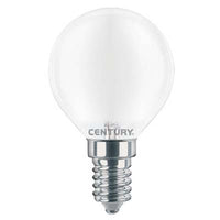 LAMPADA WIRE LED SFERA INCANTO SATEN CENTURY - CALDA VOLT 230 WATT 4 LUMEN 470 E14- 5 pezzi