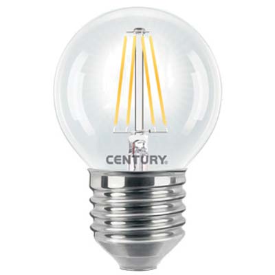 LAMPADA WIRE LED SFERA INCANTO CENTURY - NATURALE VOLT 230 WATT 4 LUMEN 470 E27- 5 pezzi