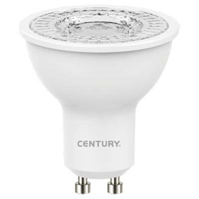 LAMPADA LED DICROICA GU10 LEXAR 110 CENTURY - CALDA VOLT 230 WATT 5 LUMEN 380- 5 pezzi
