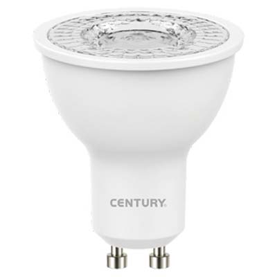 LAMPADA LED DICROICA GU10 LEXAR 110 CENTURY - CALDA VOLT 230 WATT 6,5 LUMEN 570- 5 pezzi