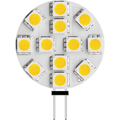 LAMPADA LED BISPINA G4 PIXY PLATE CENTURY - CALDA  VOLT DC/AC 12 WATT 2 LUMEN 170- 6 pezzi