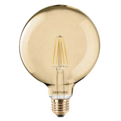LAMPADA WIRE LED GLOBO INCANTO EPOCA CENTURY  CALDA VOLT 230 WATT  8 LUMEN 630 E27