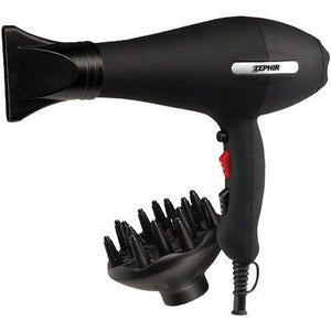 ASCIUGACAPELLI PROFESSIONALE ZHB2002 ZEPHIR  VOLT 230 WATT 2200 2 VELOCITA 3 TEMPERATURE