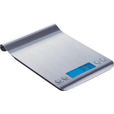 BILANCIA DIGITALE CUCINA ZHS520 ZEPHIR  KG 5/GR 1 ACCIAIO 2XAA NON INCLUSE