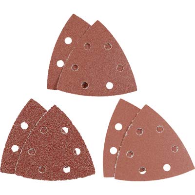 CARTA ABRASIVA VELCRATA LEVIG TH-DS 19 EINHELL - GRANA 40-120-240 CF=PZ 5- 6 confezioni