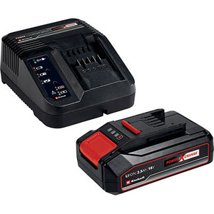 KIT ENERGIA LITIO XCHANGE EINHELL  VOLT 18 AH 2,5 + CARICABATTERIA