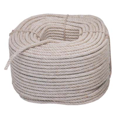 CORDA CANAPA - 4 CAPI INTRECCIATI D.MM 14 MT 100 CA- 15 kg