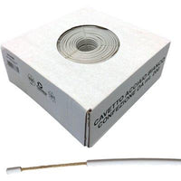 CAVETTO ACCIAIO OTTONATO BIANCONE  MM 4,5 MT 200