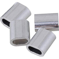 MORSETTO X FILO NYOFIL SELF - ALLUMINIO MM 4 CF=PZ 4- 5 confezioni