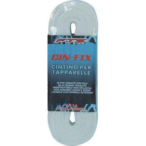 CINTINO AVVOLGIBILI PVC BIANCO - MM 22 MT  5,5- 6 pezzi