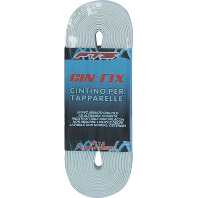 CINTINO AVVOLGIBILI PVC BIANCO - MM 22 MT  7,5- 6 pezzi