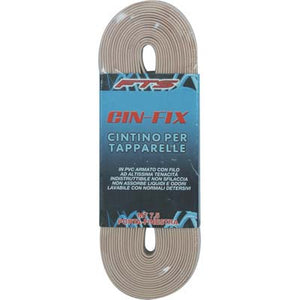 CINTINO AVVOLGIBILI PVC AVANA - MM 22 MT  5,5- 6 pezzi