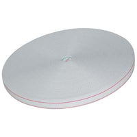 CINTINO AVVOLGIBILI PP BIANCO RIGHE ROSSE  MM 22 GR/MT 25 MT 50