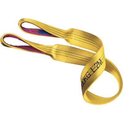 CINGHIA SOLLEVAMENTO ROBUR  ASOLE RINFORZATE KG.3000 L.MT 5 GIALLO