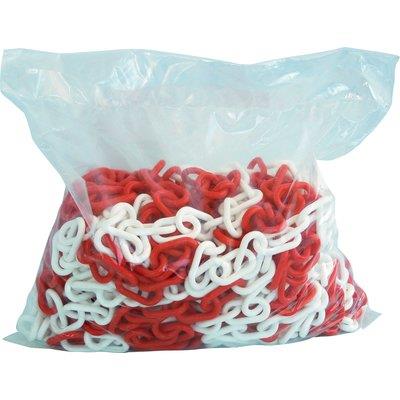 CATENA SEGNALETICA  PLT BIANCO/ROSSO D.MM 8 MT 25