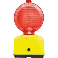 LAMPEGGIATORE CANTIERE  LUCE LED ROSSO POSTO 2 BATTERIE