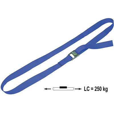 CINGHIA AD ANELLO EFFE - L.MT 3,5 H.MM 25 KG 250- 6 pezzi