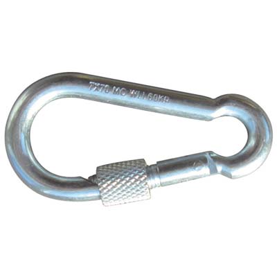 MOSCHETTONE SICUREZZA A VITE ZINCATO - MM 11 L.MM 120- 10 pezzi