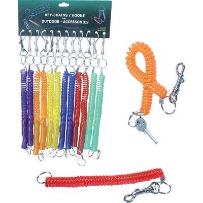 PORTACHIAVE MOLLA - CF=PZ 12- 1 confezioni