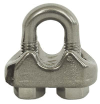 MORSETTO INOX - MM  6- 10 pezzi