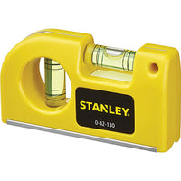 LIVELLA A BOLLA TASCABILE STANLEY  PLASTICA BOLLE 2 CM  8,3 042130