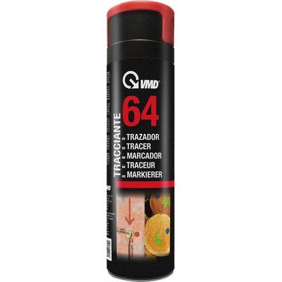TRACCIATORI SPRAY FLUORESCENTI 64 VMD - ROSSO ML.500- 12 pezzi