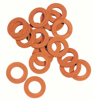 GUARNIZIONE CUOIO X REGOLATORE E FLESSIBILE GPL - MM 17X11 H.MM 3 CF=PZ 100- 1 confezioni