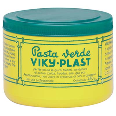 PASTA VERDE VIKY PLAST - GR 450- 6 pezzi