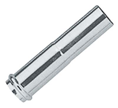 CANOTTO CR DI PROLUNGA - OTTONE CROMATO MM 30 CM 12 + ORING- 10 pezzi