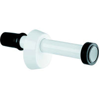 CANOTTO PP X CASSETTA SCARICO WC - BIANCO MM 40- 2 pezzi