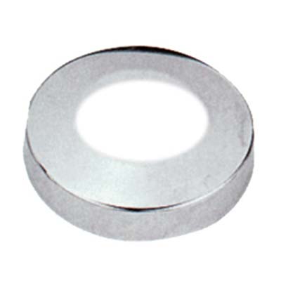 ROSETTA CR OVALE - OTTONE CROMATO F.MM 30X38- 5 pezzi