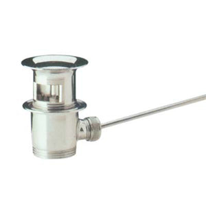 PILETTA SCARICO AUTOMATICO LAVABO  OTTONE CROMATO 11/4M