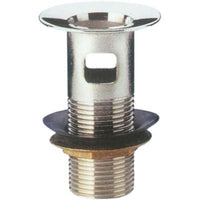 PILETTA SCARICO BIDET + TROPPO PIENO - OTTONE CROMATO 1 CF=PZ 2- 1 confezioni