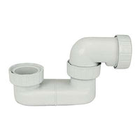 SIFONE PP RIBASSATO VASCA  BIANCO 11/2