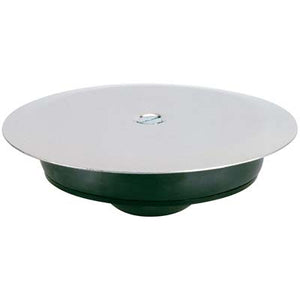 TAPPO ESPANSIONE + PIATTELLO X POZZETTO WC - PP/INOX MM 100- 5 pezzi