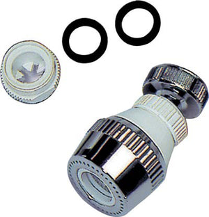 DOCCETTA AERATORE + SNODO - CM 7 F22X1 + ADATTATORE M24X1- 4 pezzi