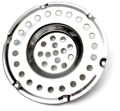 GRIGLIA LAVELLO FERMADETRITI GRANDE - INOX MM 83 CF=PZ 25- 1 confezioni