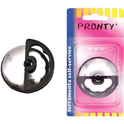 TAPPO PILETTA + MANIGLIA PRONTY - PVC/INOX MM 52- 12 pezzi