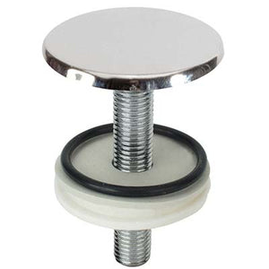 TAPPO COPRIFORO SANITARI OTTONE - CROMATO MM 50 CF=PZ 2- 5 confezioni