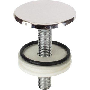 TAPPO COPRIFORO SANITARI ABS - CROMATO MM 50 CF=PZ 10- 1 confezioni