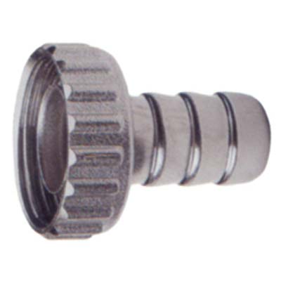 PORTAGOMMA + GHIERA X RUBINETTO - OTTONE CROMATO 3/4- 10 pezzi