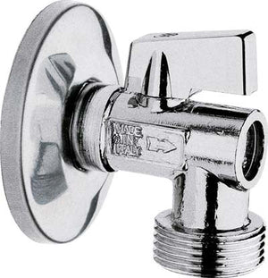 RUBINETTO A SFERA X LAVATRICE 706 ITAP - OTTONE CROMATO 1/2MX3/4M- 5 pezzi