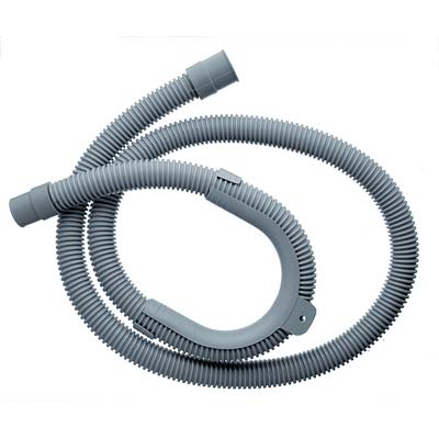 TUBO SCARICO LAVATRICE + CURVA - PP CM 200- 5 pezzi