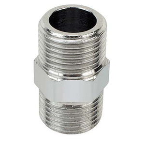 NIPPLO OTTONE CROMATO 280 GEBO - 1/2M- 10 pezzi