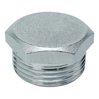 TAPPO M OTTONE CROMATO 290 GEBO - 1/2M- 10 pezzi