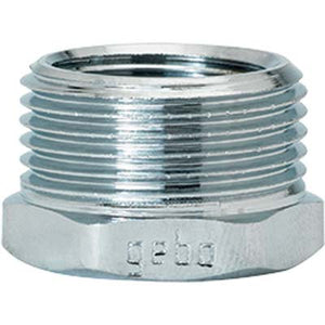 RIDUZIONE MF OTTONE CROMATO 241 GEBO - 3/4MX1/2F- 10 pezzi